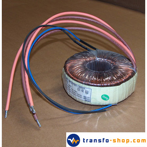 TRANSFO TORIQUE - 50 VA -P:230V /S:24V NU IP00